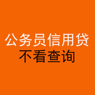 凉城公务员信用贷款